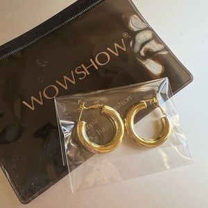 Wowshow Thick Hoop Earrings *NEW*